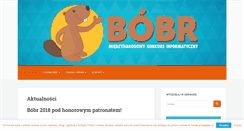 Desktop Screenshot of bobr.edu.pl